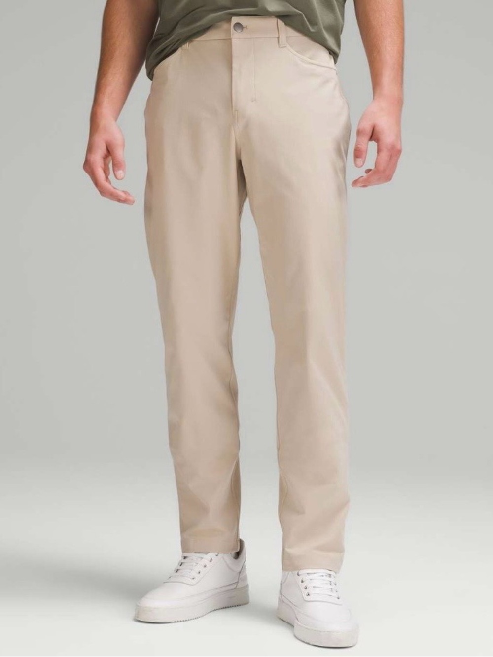Lululemon ABC Classic-Fit Pant 34x27 Warpstreme Trench Casual Chino Golf